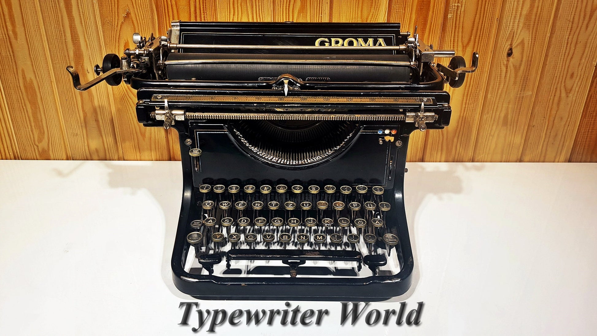 Groma Typewriter 1935 | Old Typewriter | Vintage Typewriter,typewriter working