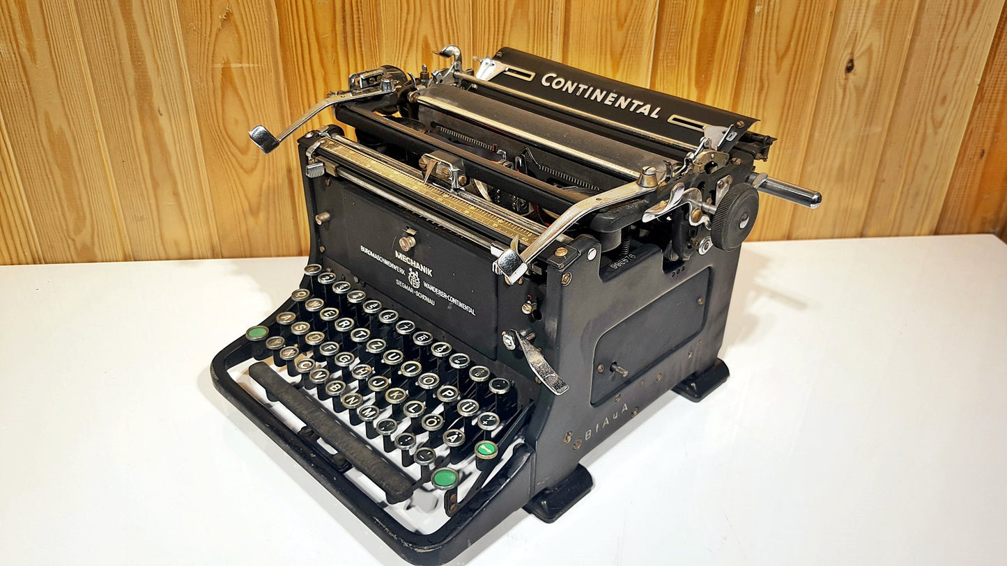 Continental Typewriter | Continental 1925 Typewriter | Old Typewriter | Working Typewriter,typewriter working