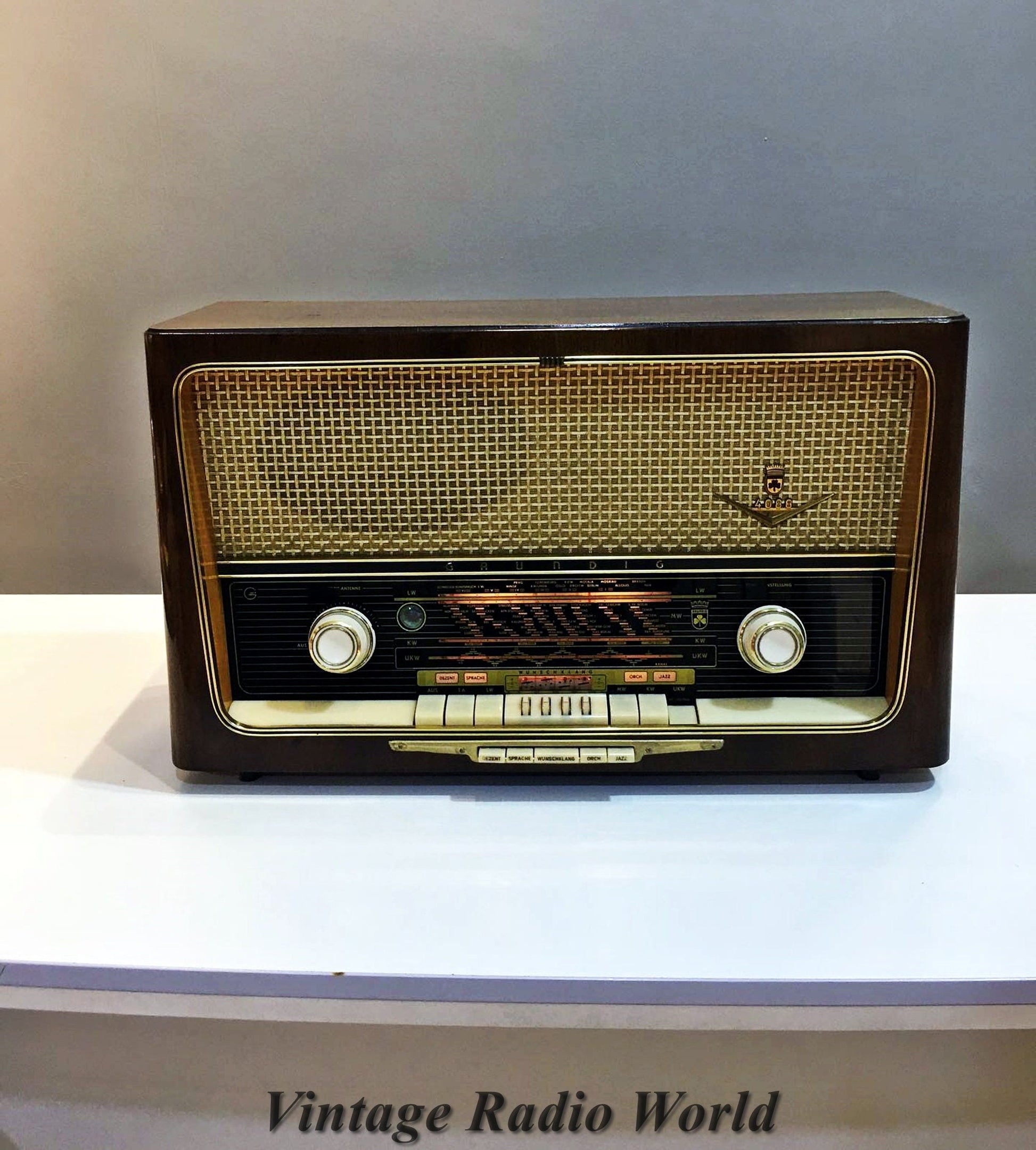 Grundig 4088 Radio | Vintage Radio | Orjinal Old Radio | Radio | Lamp Radio | Grundig Radio