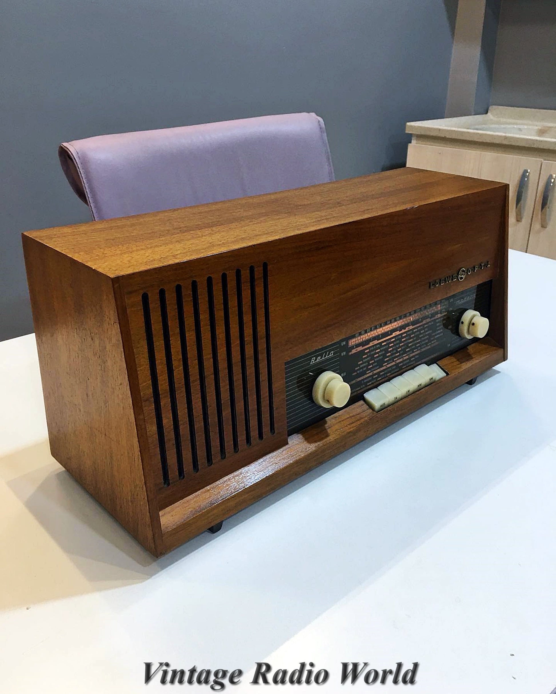 Loewe opta bella Radio | Vintage Radio | Orjinal Old Radio | Radio | Lamp Radio | Loewe opta Radio
