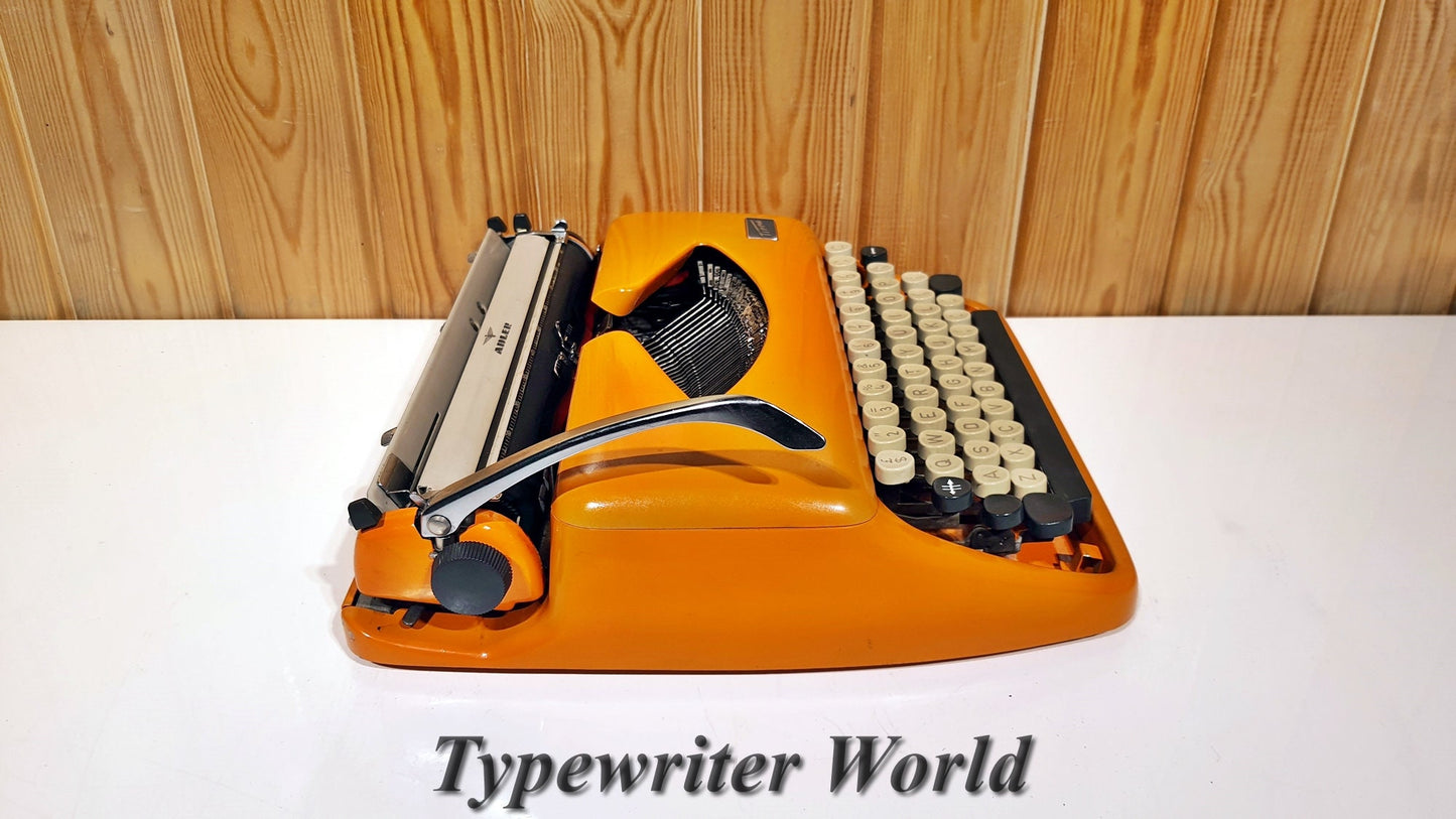 Adler Tippa Typewriter | Orange Typewriter.