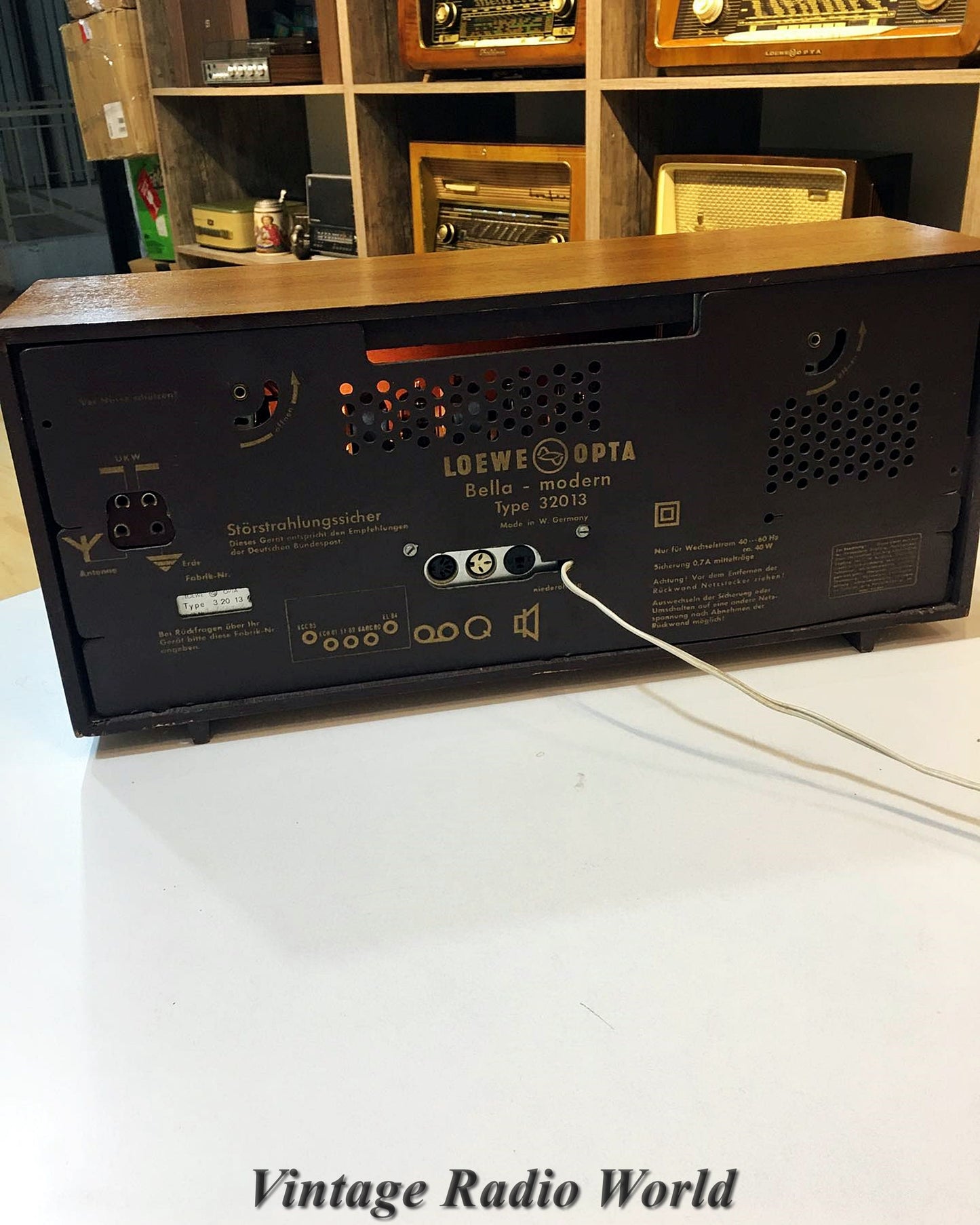 Loewe opta bella Radio | Vintage Radio | Orjinal Old Radio | Radio | Lamp Radio | Loewe opta Radio