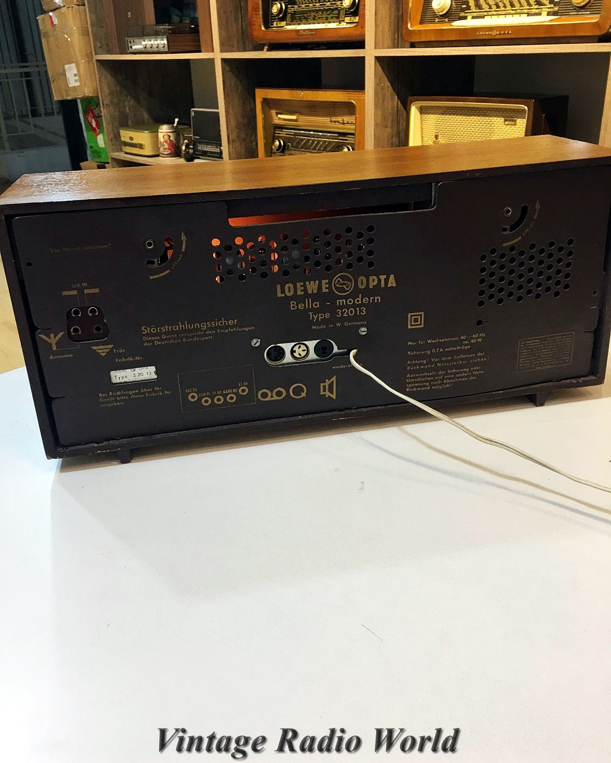 Loewe opta bella Radio | Vintage Radio | Orjinal Old Radio | Radio | Lamp Radio | Loewe opta Radio