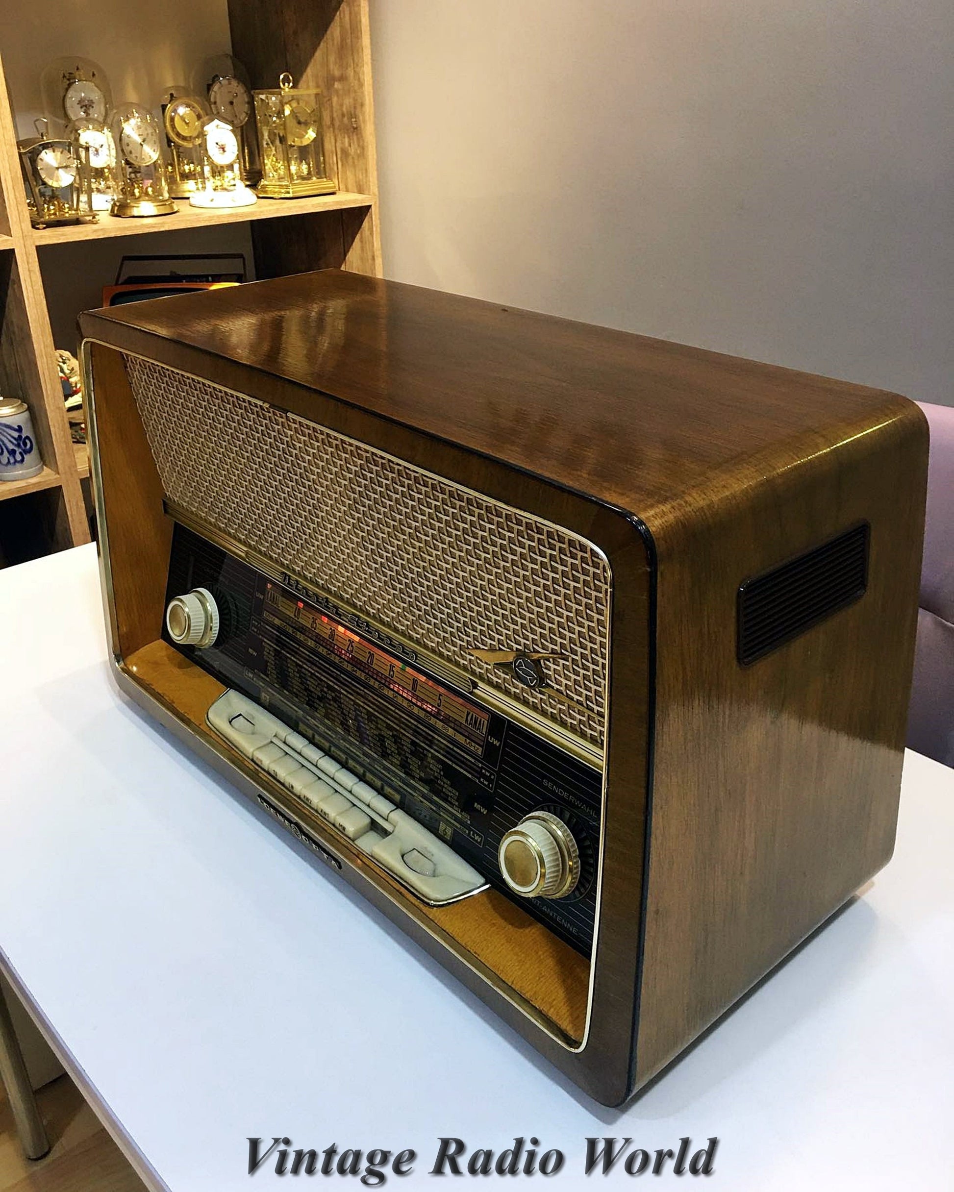 Loewe opta vineta stereo | Vintage Radio | Orjinal Old Radio | Antique Radio | Lamp Radio | Loewe opta vineta Radio