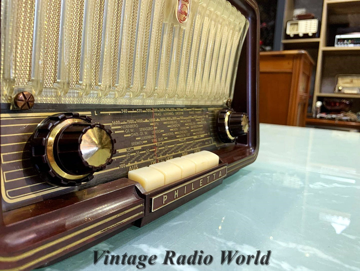 Philips Philetta | Vintage Radio | Orjinal Old Radio | Antique Radio | Lamp Radio | Philips Pallas Stereo Radio
