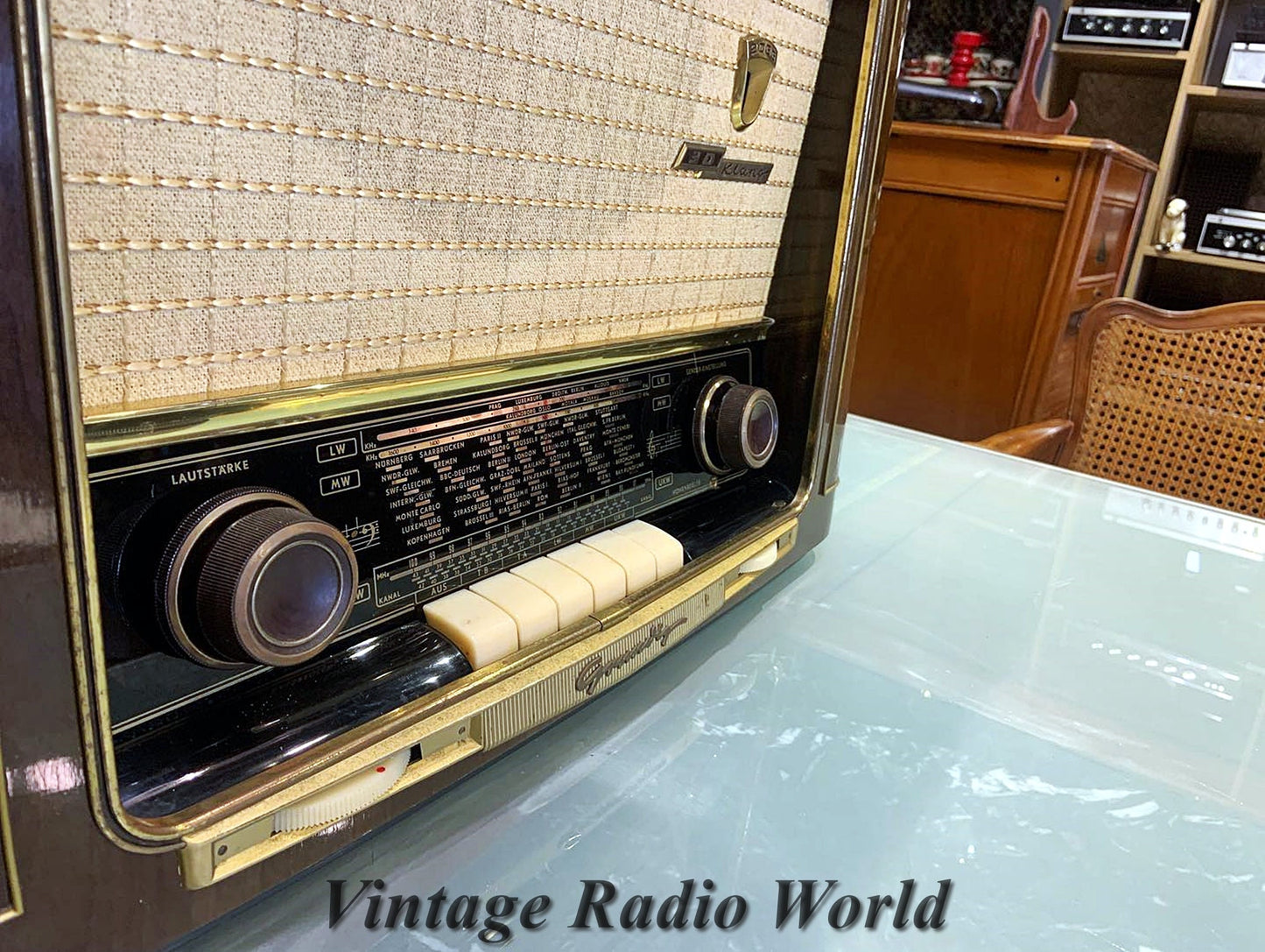 Grundig Radio 2033 | Vintage Radio | Orjinal Old Radio | Radio | Lamp Radio | Grundig 2033  Radio