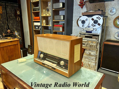 Saba Freıburg Vollautomatic 125 Stereo | Orjinal Old Radio | Saba Triberg-125 Radio | Lamp Radio Saba Freıburg Vollautomatic 125 Stereo