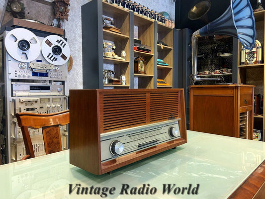 Grundig RF 120 Vintage Radio | Orjinal Old Radio | Lamp Radio
