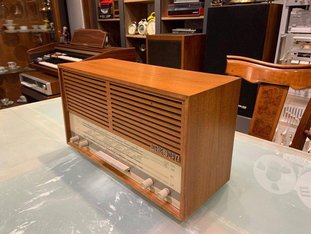 Loewe Opta | Vintage Radio | Orjinal Old Radio | Antique Radio | Lamp Radio | Loewe Opta Venüs Radio