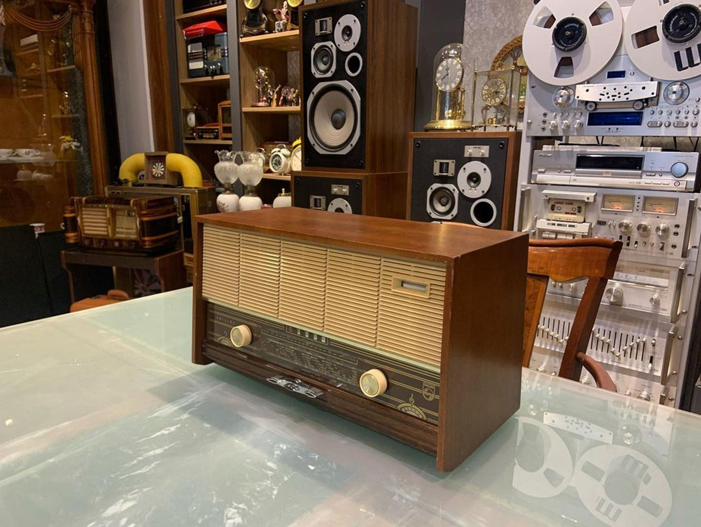 Philips Joystick | Vintage Radio | Orjinal Old Radio | Antique Radio | Lamp Radio | Philips Pallas Stereo Radio