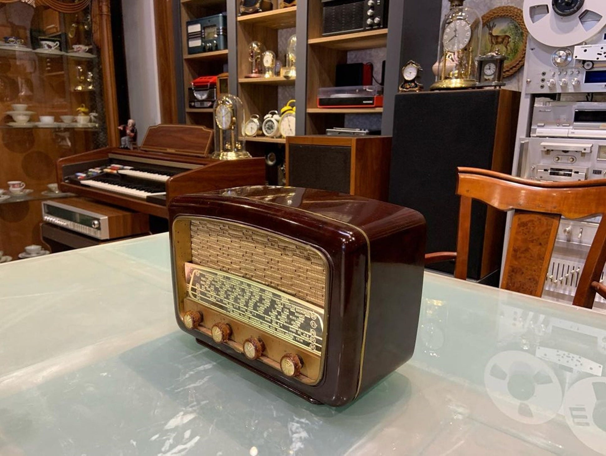 French Lamp Radio | Vintage Radio | Orjinal Old Radio | Radio | Lamp Radio
