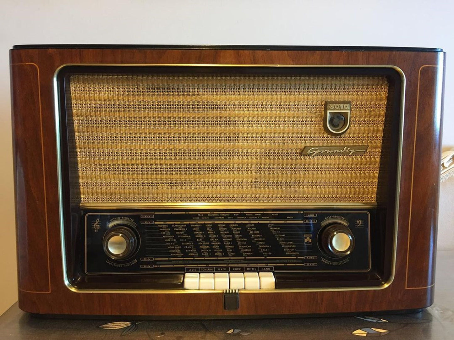 Grundig 3010 Majeste | Vintage Radio | Oiginal Old Radio | Radio | Lamp Radio | Grundig fm Radio