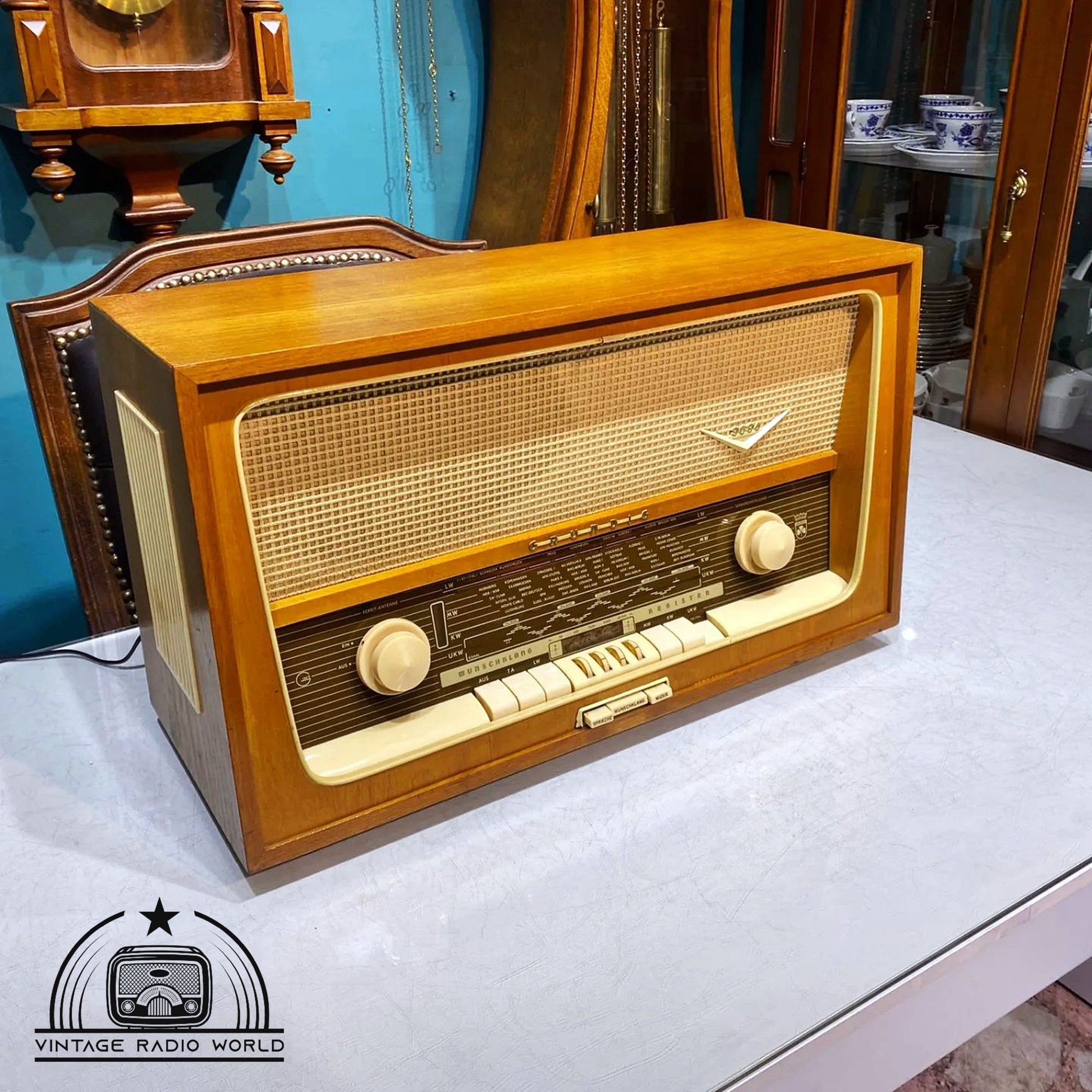 Grundig 3086 | Vintage Radio | Orjinal Old Radio | Radio | Lamp Radio | Grundig 3086 Radio