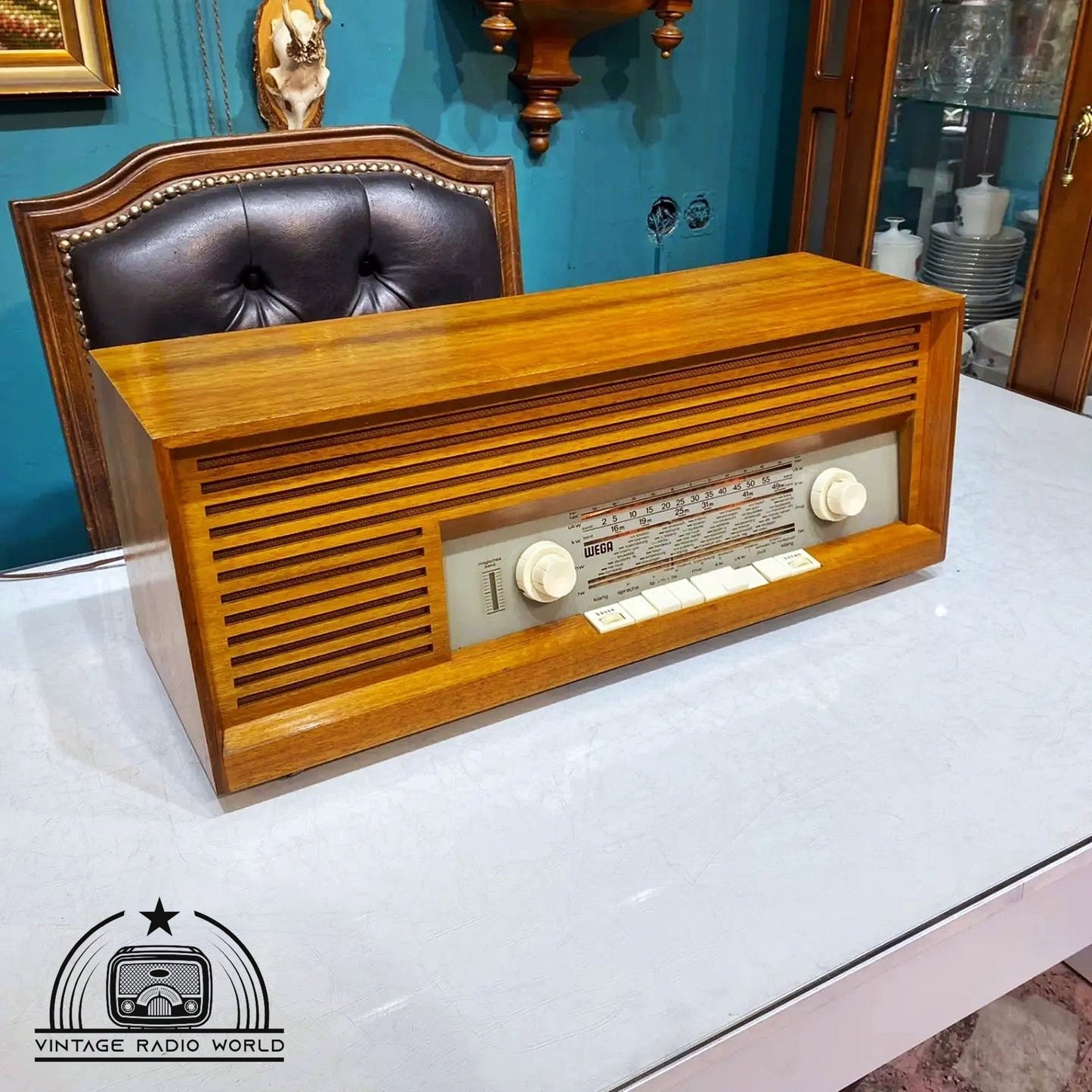 Wega Radio - Vintage Radio | Orjinal Old Radio | Lamp Radio