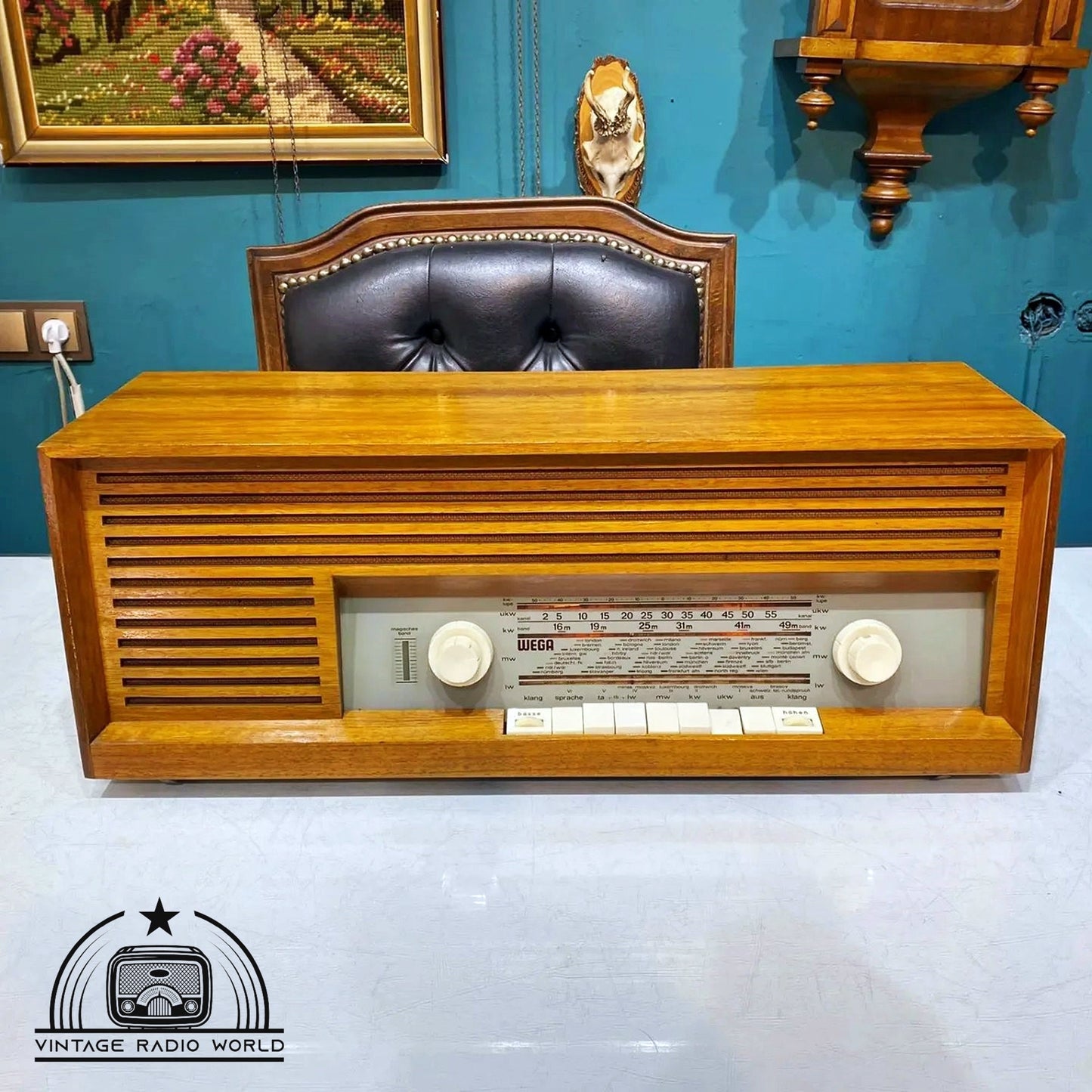 Wega Radio - Vintage Radio | Orjinal Old Radio | Lamp Radio