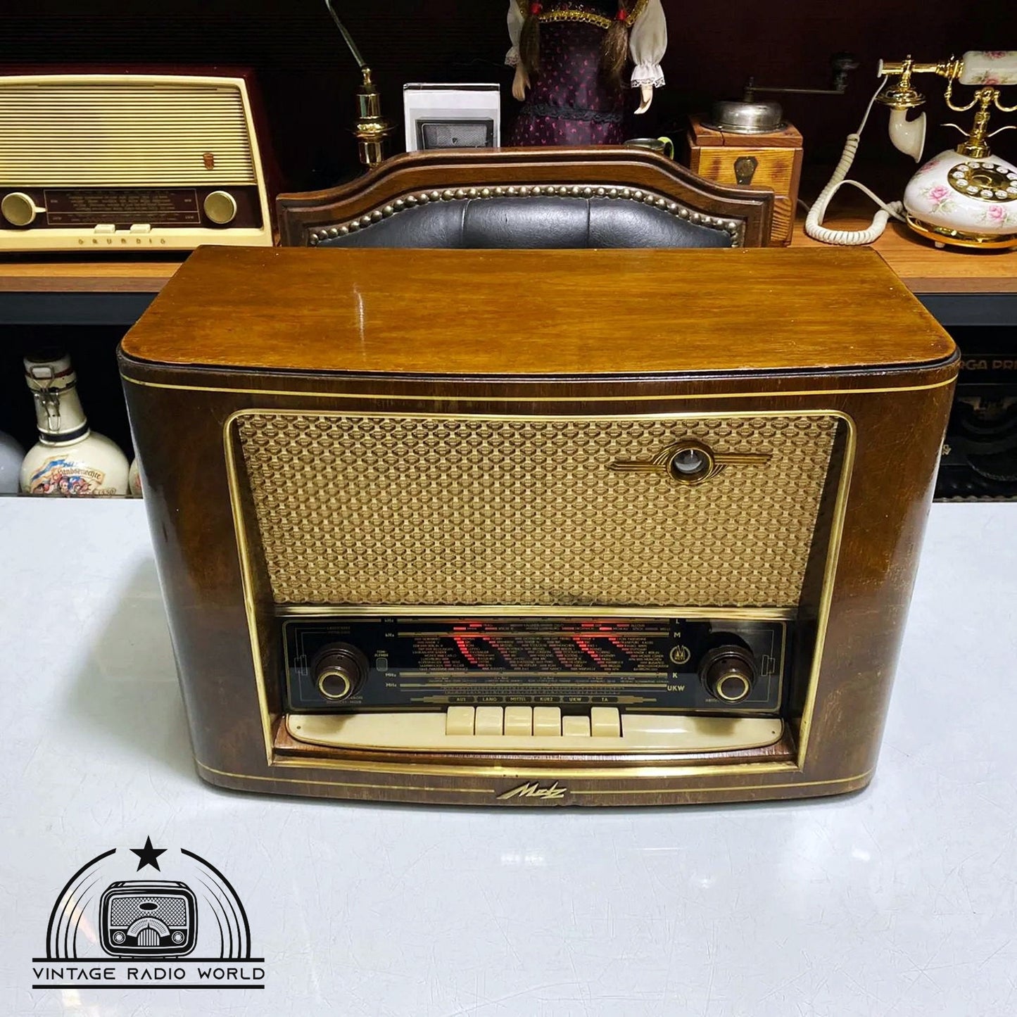 Metz Radio - Authentic Vintage, Original Classic, Lamp Radio - Rediscover Nostalgia with Metz Radio