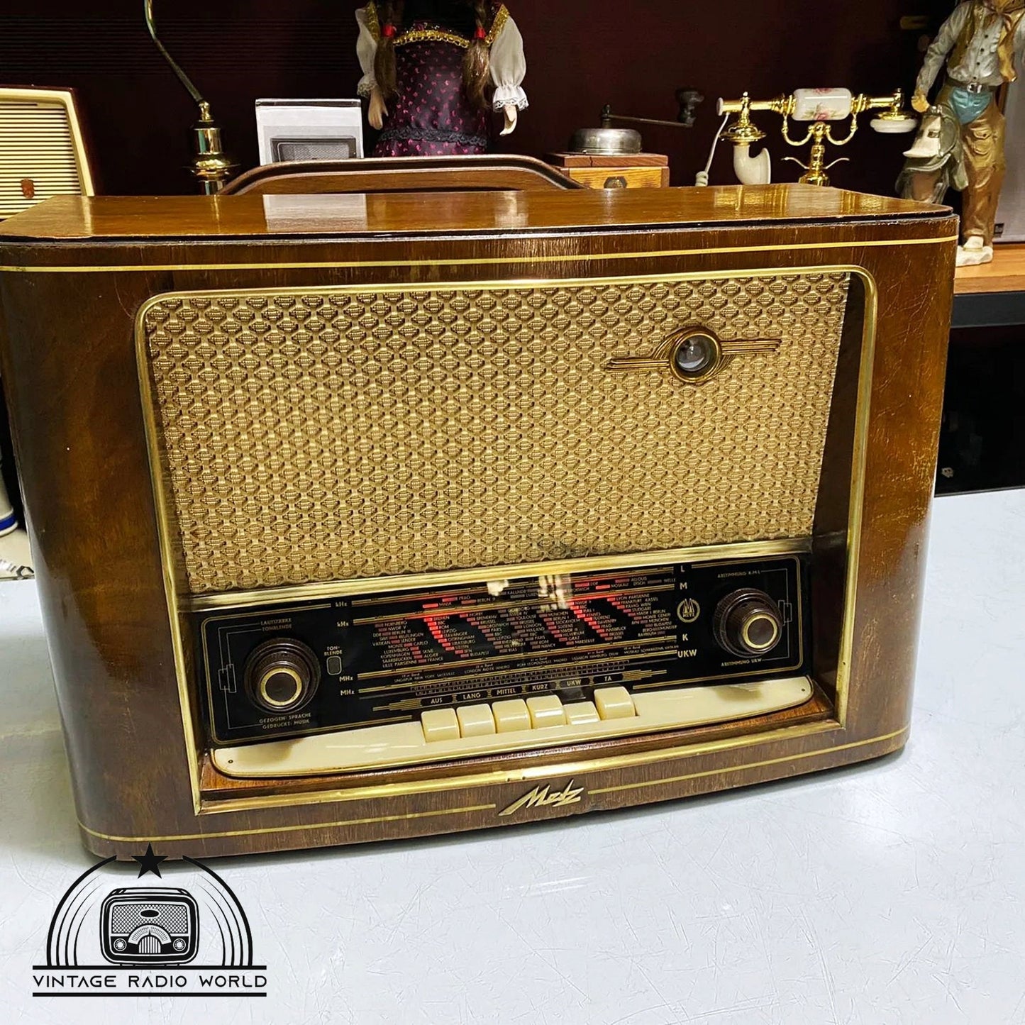 Metz Radio - Authentic Vintage, Original Classic, Lamp Radio - Rediscover Nostalgia with Metz Radio