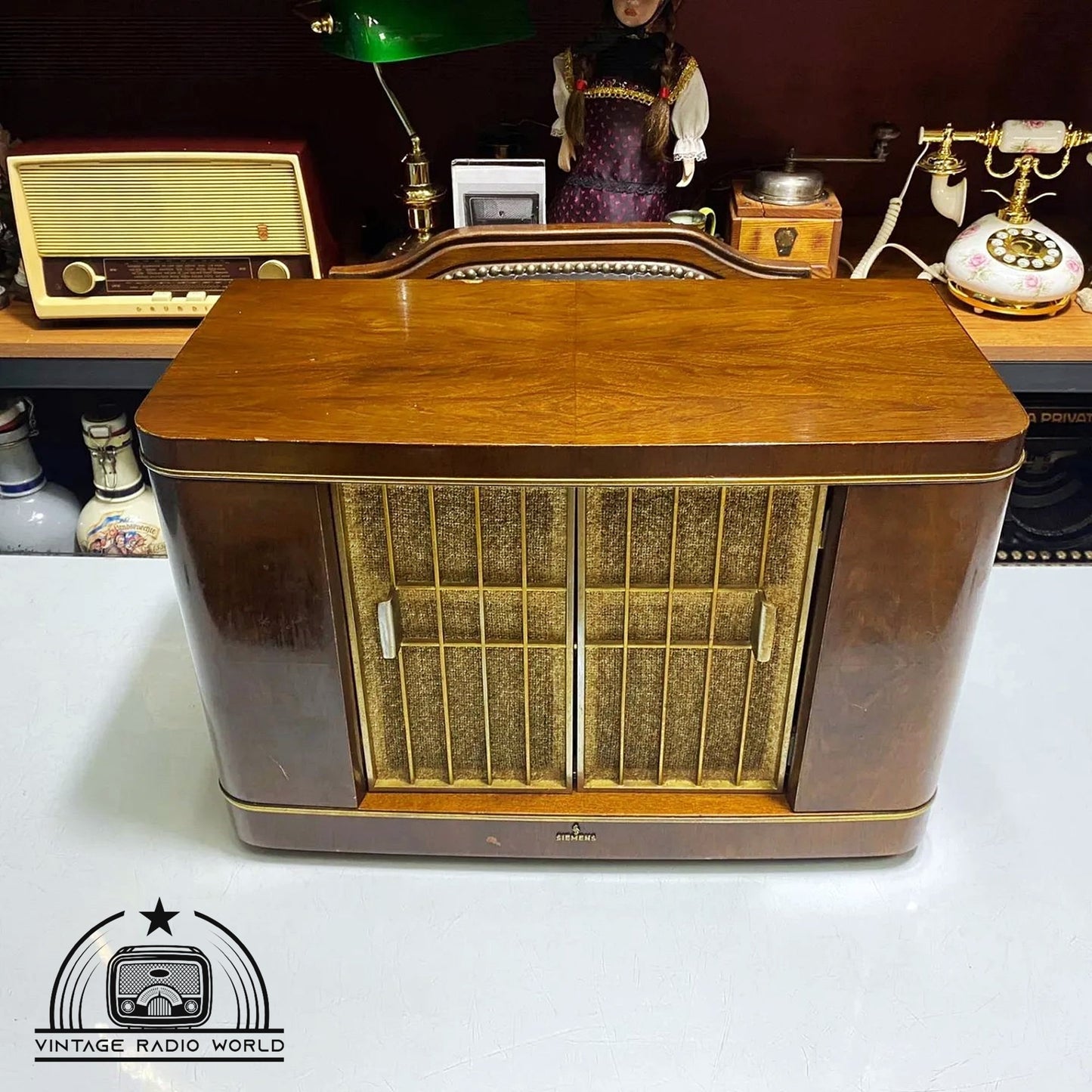 Siemens  Schatulle H42 Radio | Vintage Radio | Orjinal Old Radio | Antique Radio | Lamp Radio | SIEMENS Radio