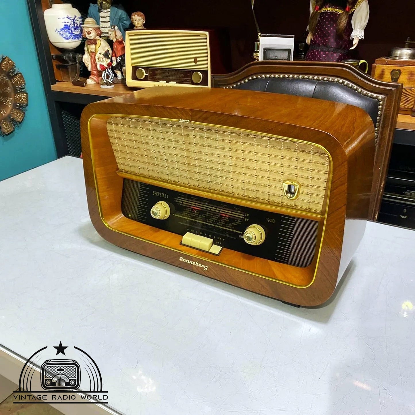 Soneberg 697 Radio - Authentic Vintage, Original Classic, Lamp Radio - Rediscover Nostalgia with Soneberg 697