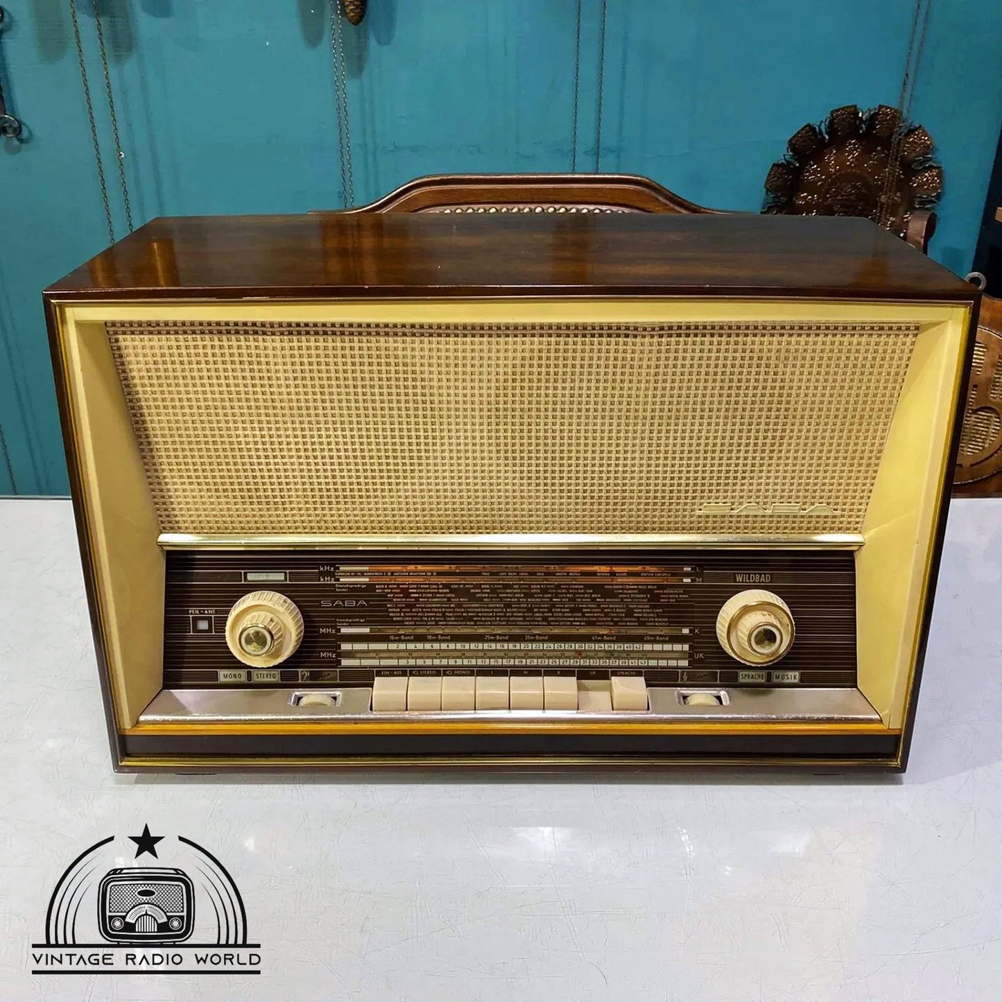 Saba Wildbad 125 Radio  | Orjinal Old Radio | Saba Vıllıngen 11 Radio | SABA Radio