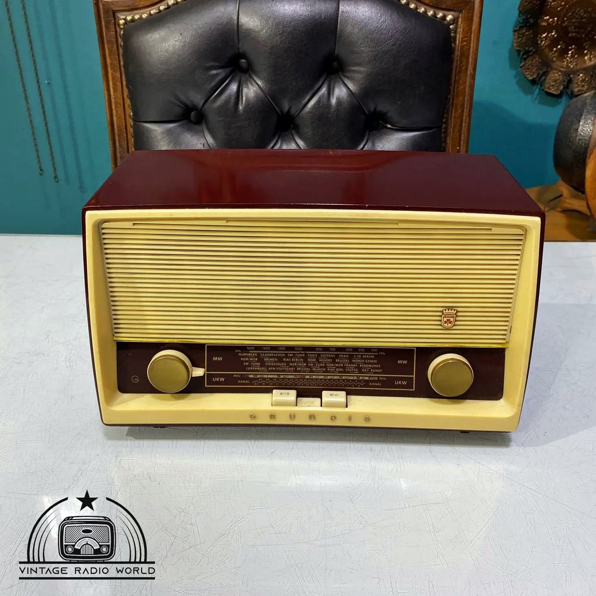 Grundig 88 Vintage Radio | Orjinal Old Radio | Lamp Radio