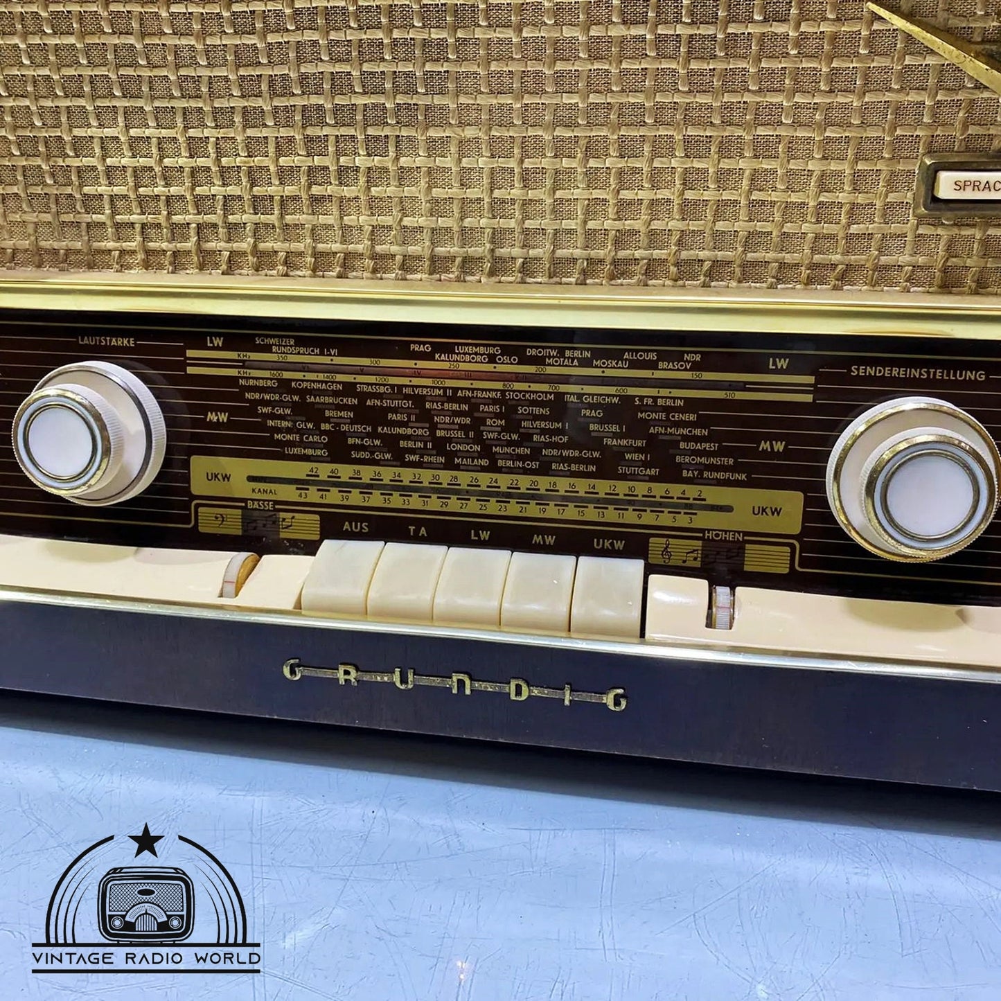 Grundig 1070 Radio | Vintage Radio | Orjinal Old Radio | Radio | Lamp Radio | Grundig 1070