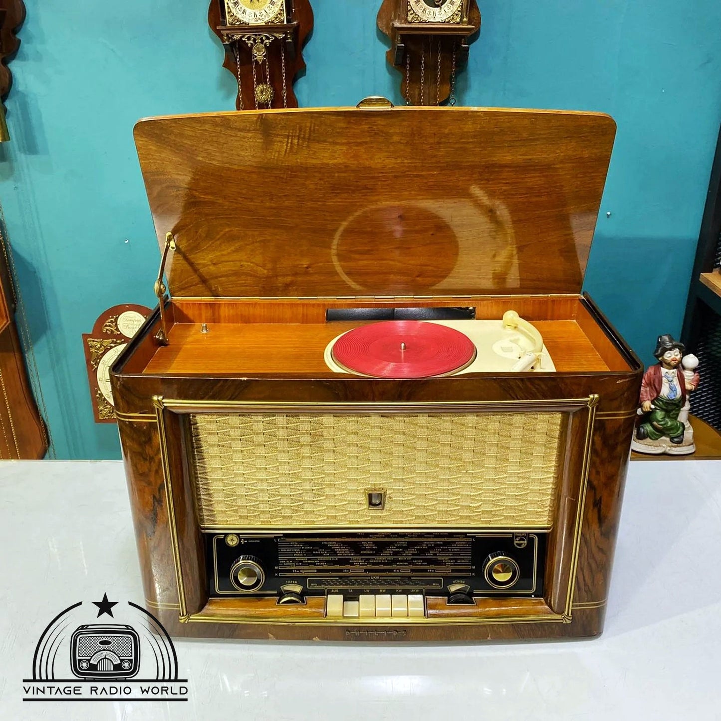 PHLIPS PHONOSÜPER 544 - Vintage Radio Marvel, Antique Classic, Lamp Radio Delight!
