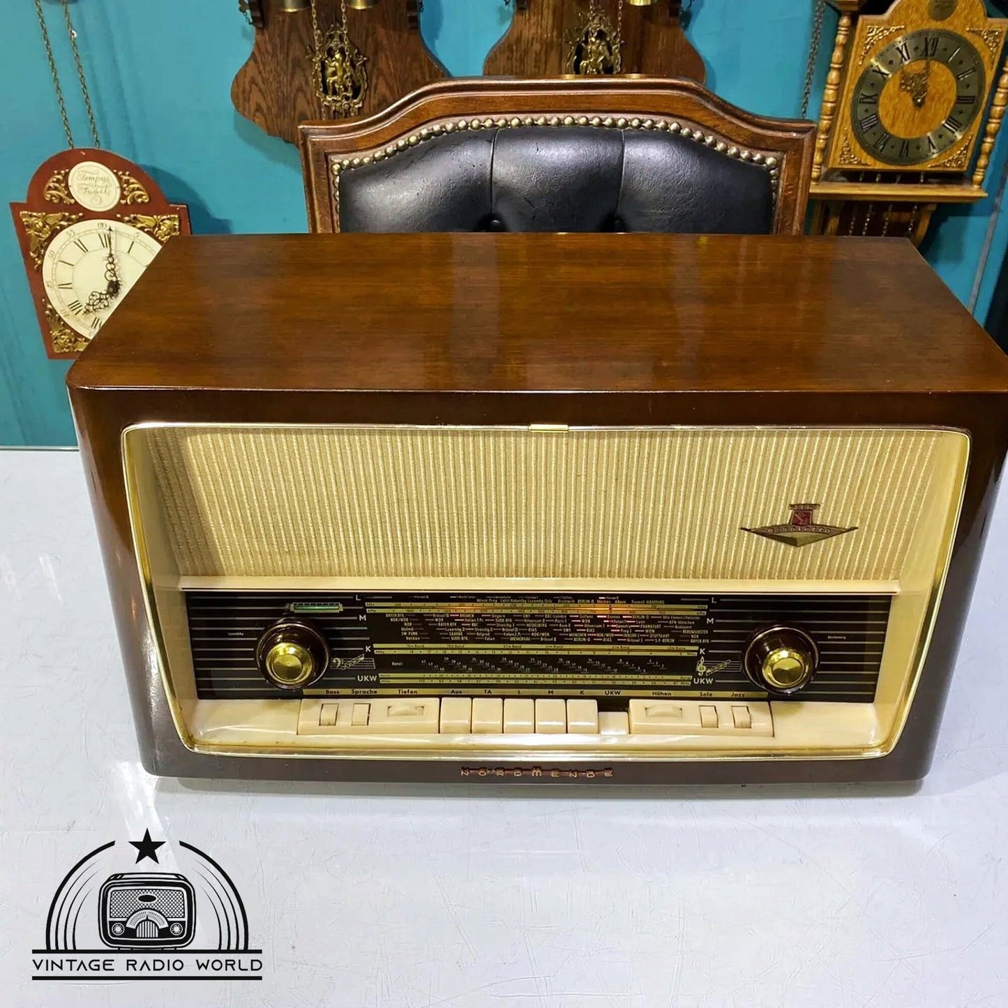 Nordmende Rigoletto - Vintage Radio with Lamp Feature - For Sale