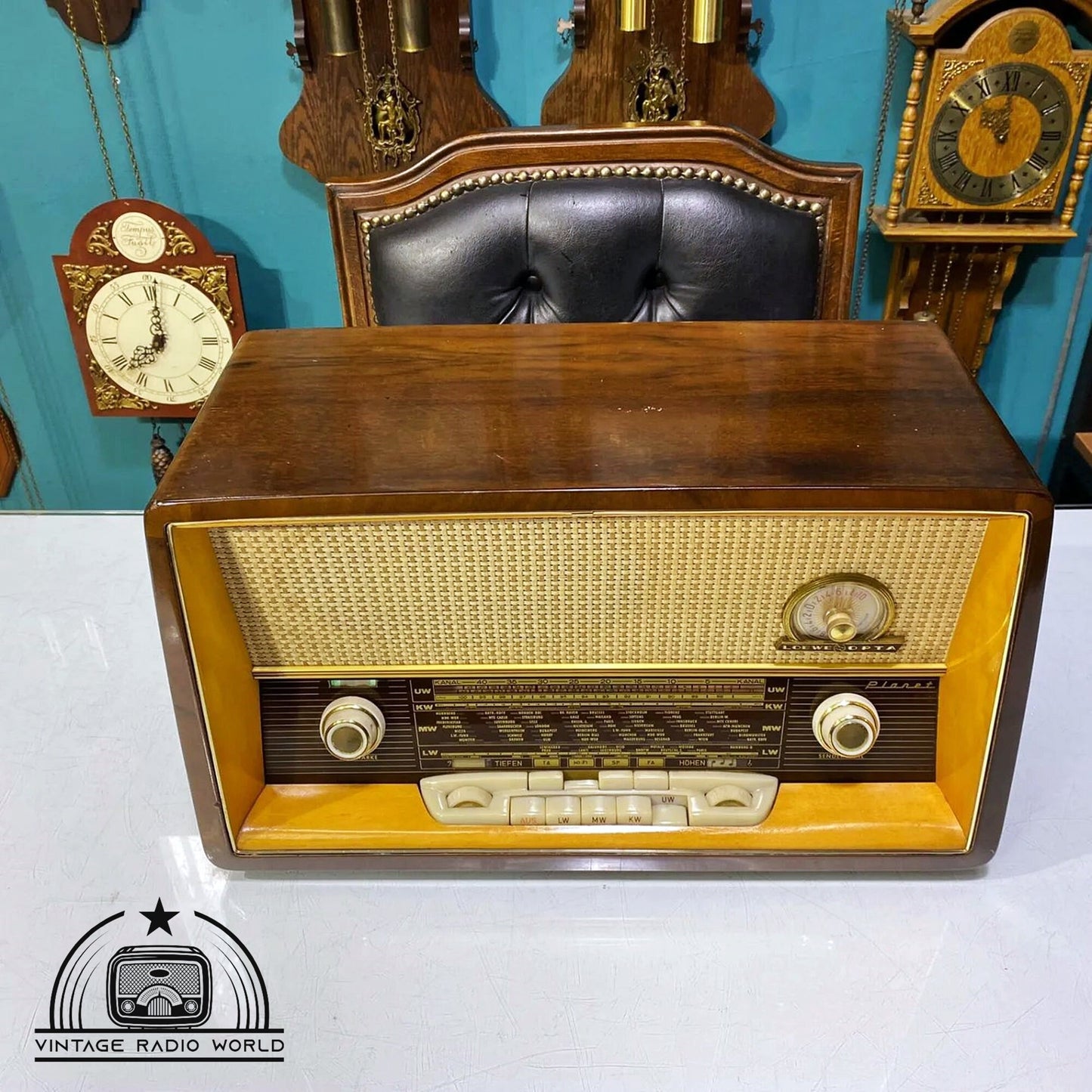 Loewe Opta Blanet | Vintage Radio | Orjinal Old Radio | Antique Radio | Lamp Radio | Loewe Opta Blanet Radio: A Symphony of Nostalgia and Elegance