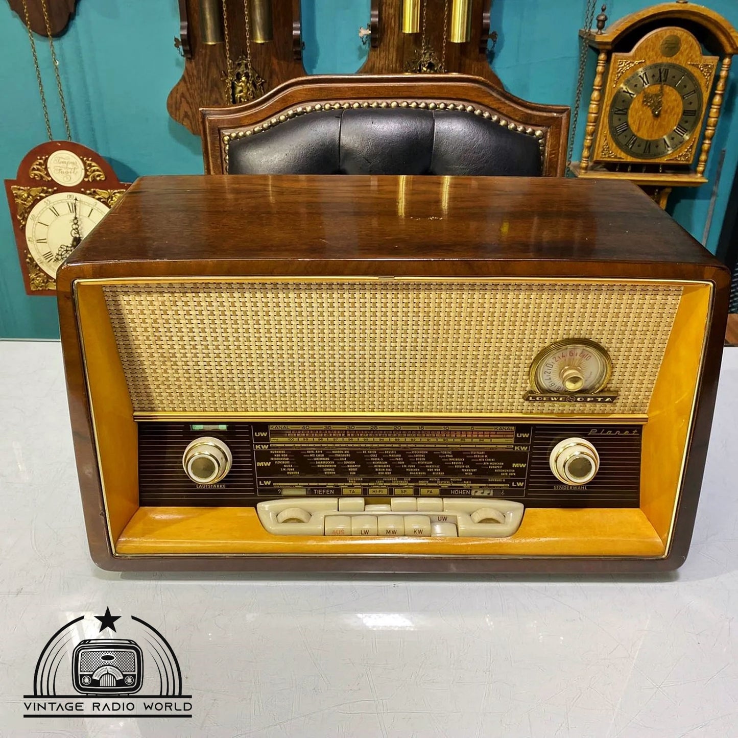 Loewe Opta Blanet | Vintage Radio | Orjinal Old Radio | Antique Radio | Lamp Radio | Loewe Opta Blanet Radio: A Symphony of Nostalgia and Elegance