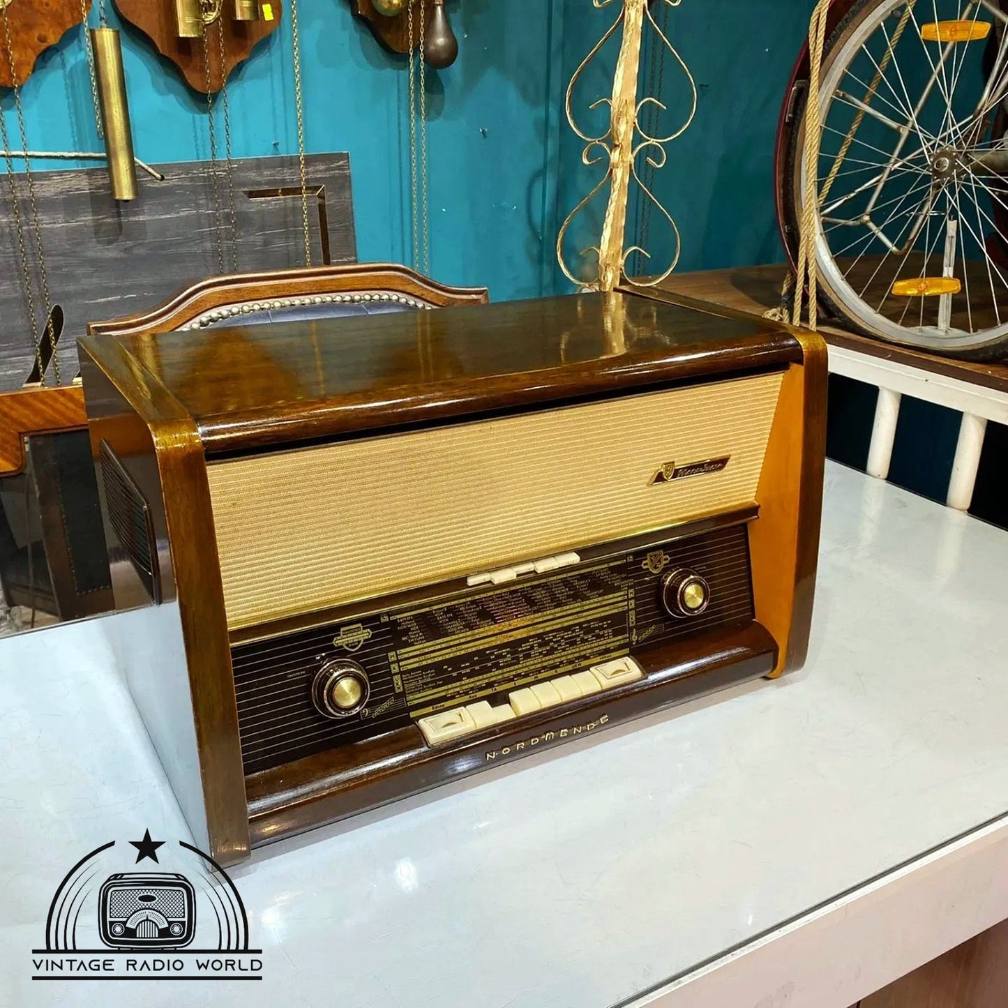 Nordmende Phonosüper 59 Z  | Vintage Radio | Orjinal Old Radio | Radio | Lamp Radio | Nordmende Radio