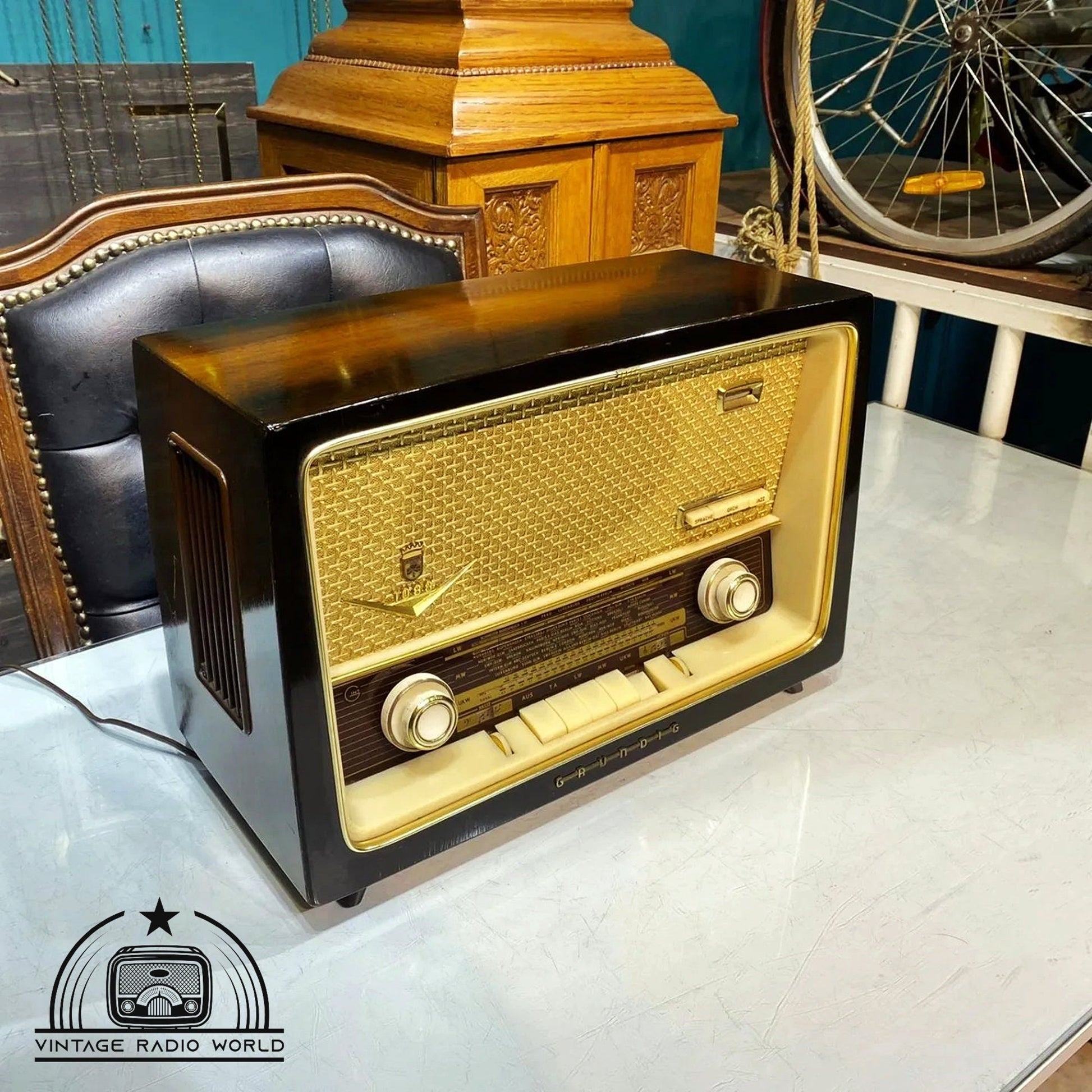 Grundig 1088 Radio | Vintage Radio | Orjinal Old Radio | Radio | Lamp Radio | Grundig 1088