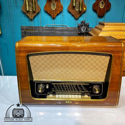 AEG 3034 Radio | Vintage Radio | Orginal Old Radio | Radio | Lamp Radio |