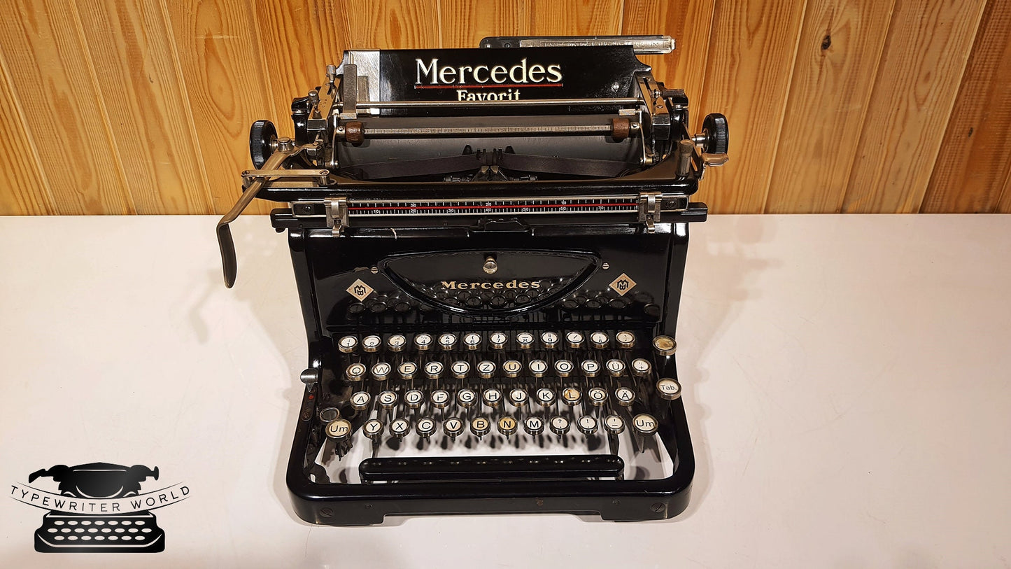 Mercedes Favorit | Error-free Typewriter | Mercedes Typewriter | Favorit Typewriter,typewriter working