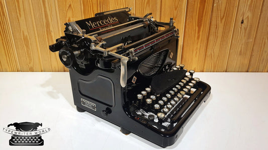 Mercedes Favorit | Error-free Typewriter | Mercedes Typewriter | Favorit Typewriter,typewriter working