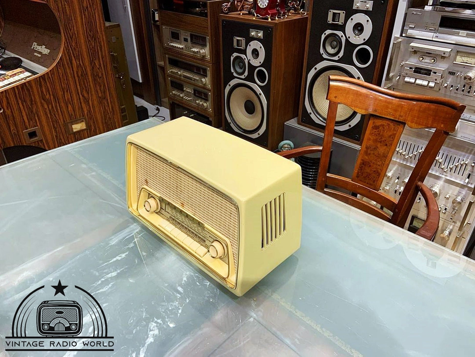 Grundig Vintage Radio | Orjinal Old Radio | Lamp Radio
