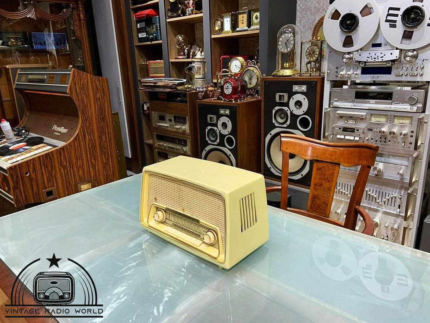 Grundig  Radio | Vintage Radio | Orjinal Old Radio | Radio | Lamp Radio | Grundig Type 97b