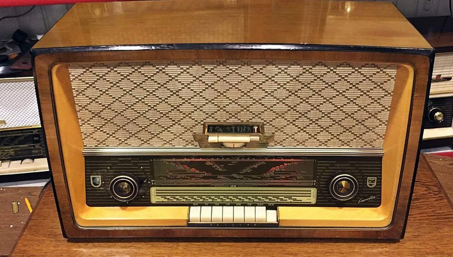 Philips Capella 663 | Vintage Radio | Orjinal Old Radio | Antique Radio | Lamp Radio | Philips Radio