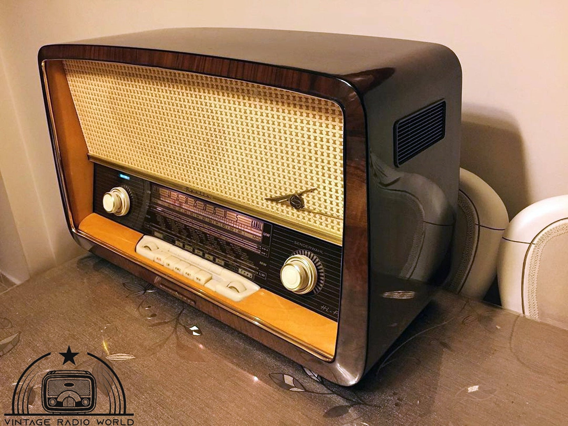 Loewe Opta Apollo 4760 W | Vintage Radio | Orjinal Old Radio | Antique Radio | Lamp Radio | Loewe Opta Radio
