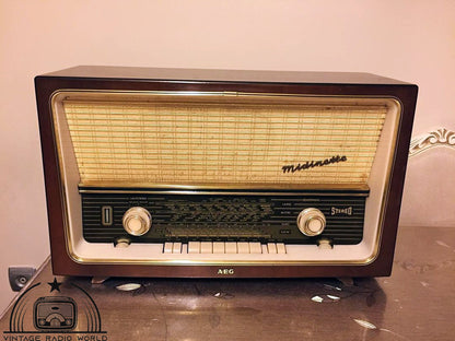 AEG Midinette 61 Vintage Radio | Orjinal Old Radio | Lamp Radio