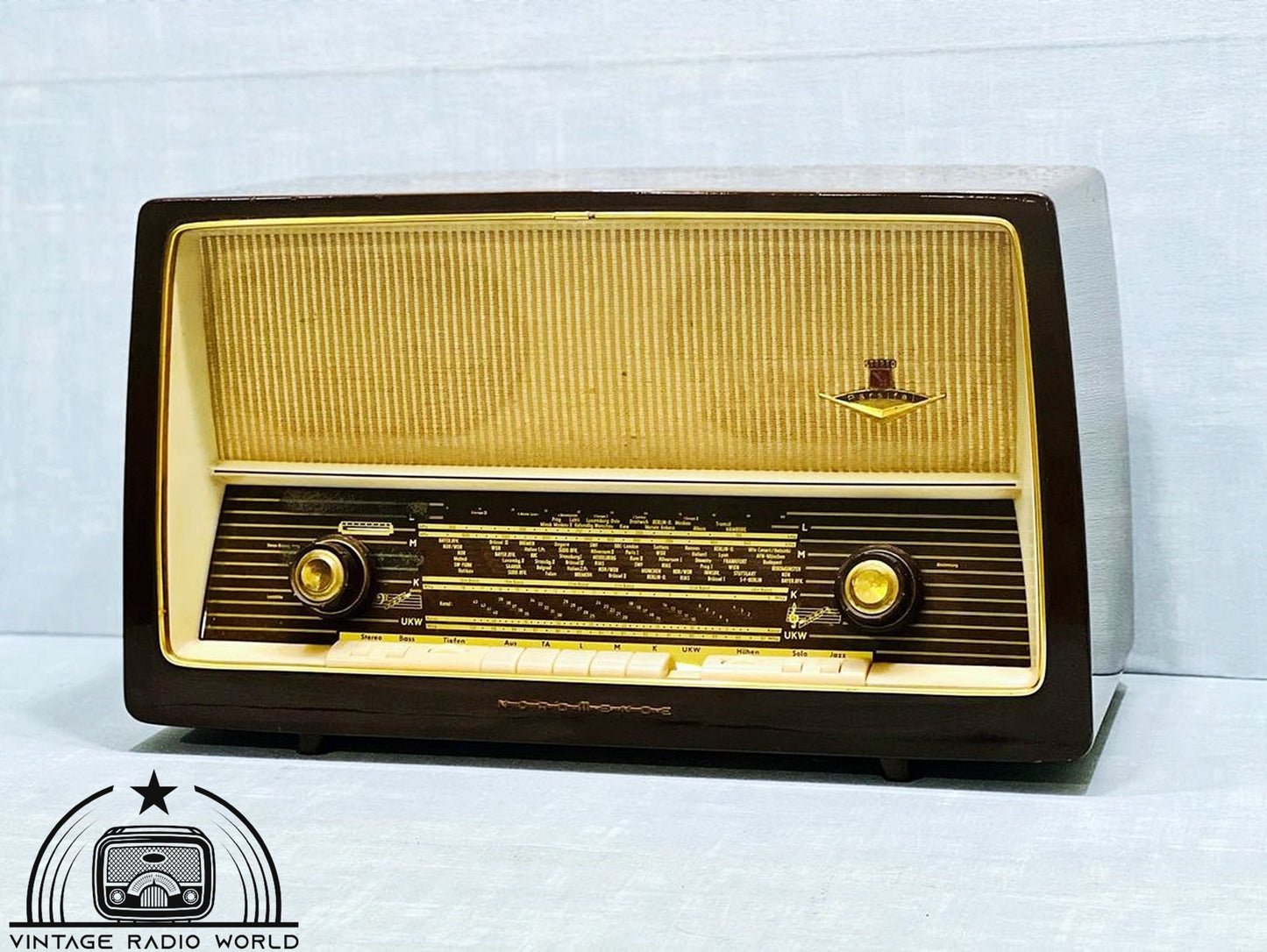 Nordmende Parsıfal Stereo Radio | Vintage Radio | Orjinal Old Radio | Antique Radio | Lamp Radio | Nordmende FM  Radio