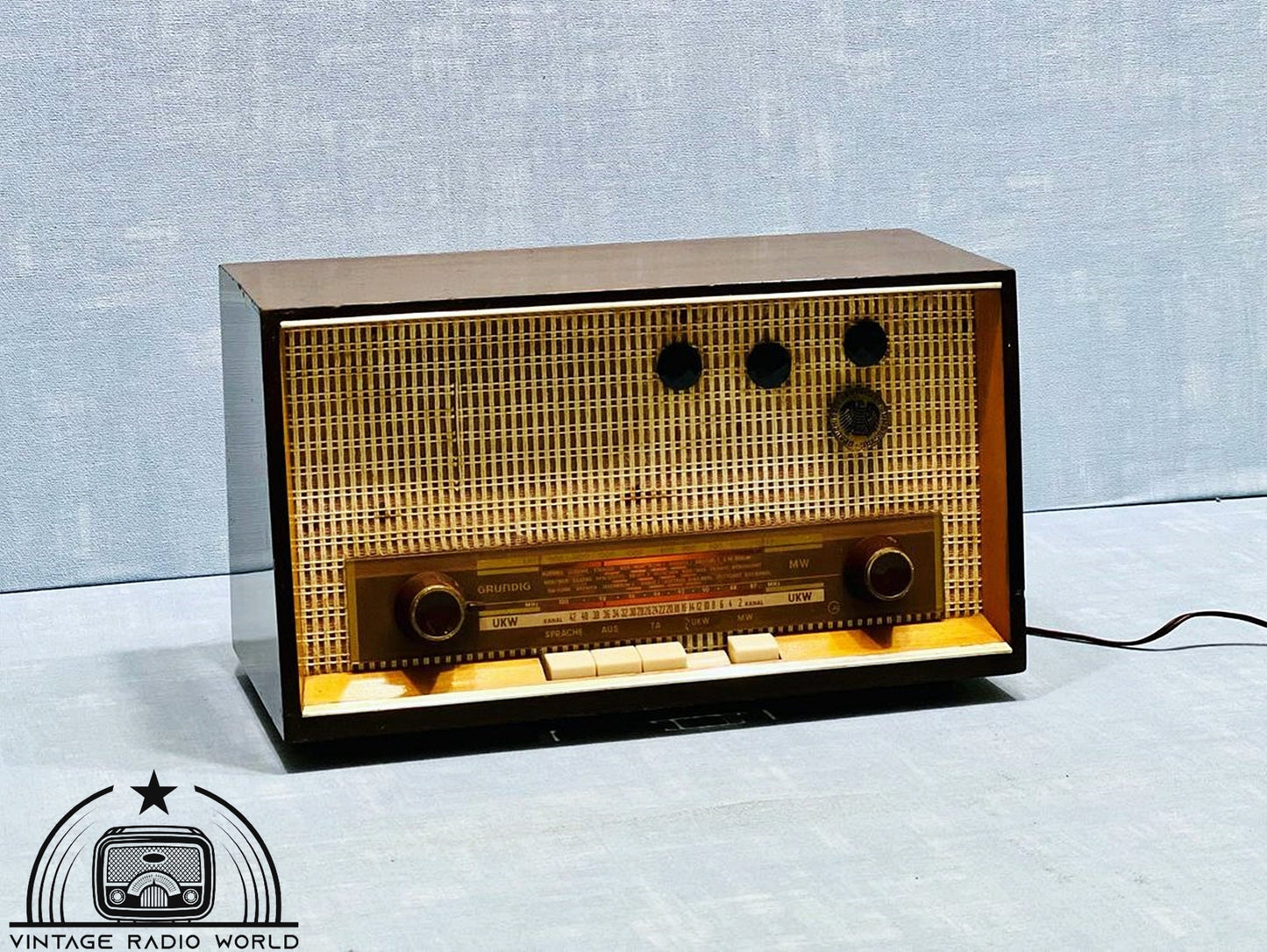 Grundig Type 96 M Radio | Vintage Radio | Orjinal Old Radio | Radio | Lamp Radio | Grundig Radio