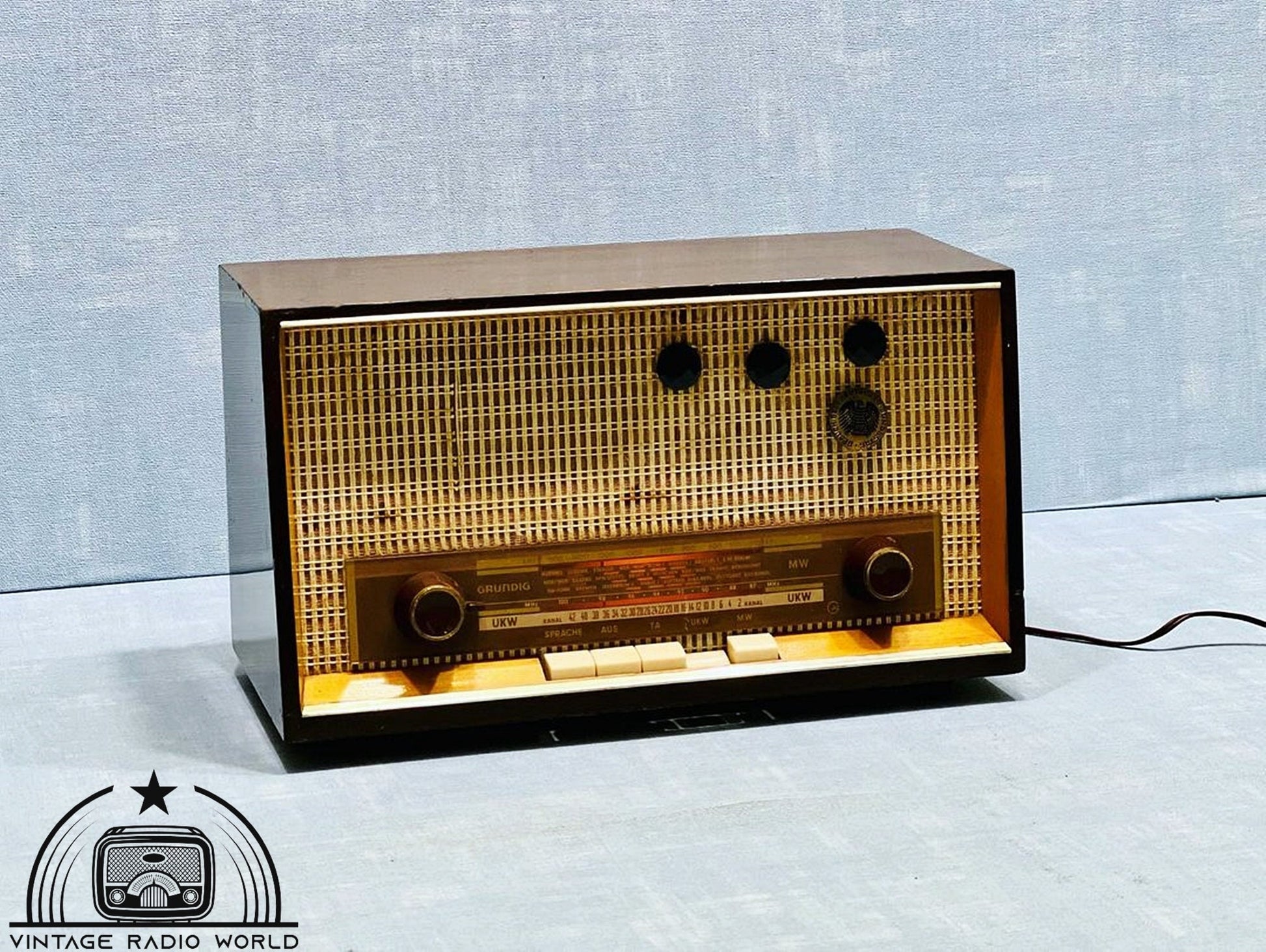 Grundig Type 96 M Radio | Vintage Radio | Orjinal Old Radio | Radio | Lamp Radio | Grundig Radio