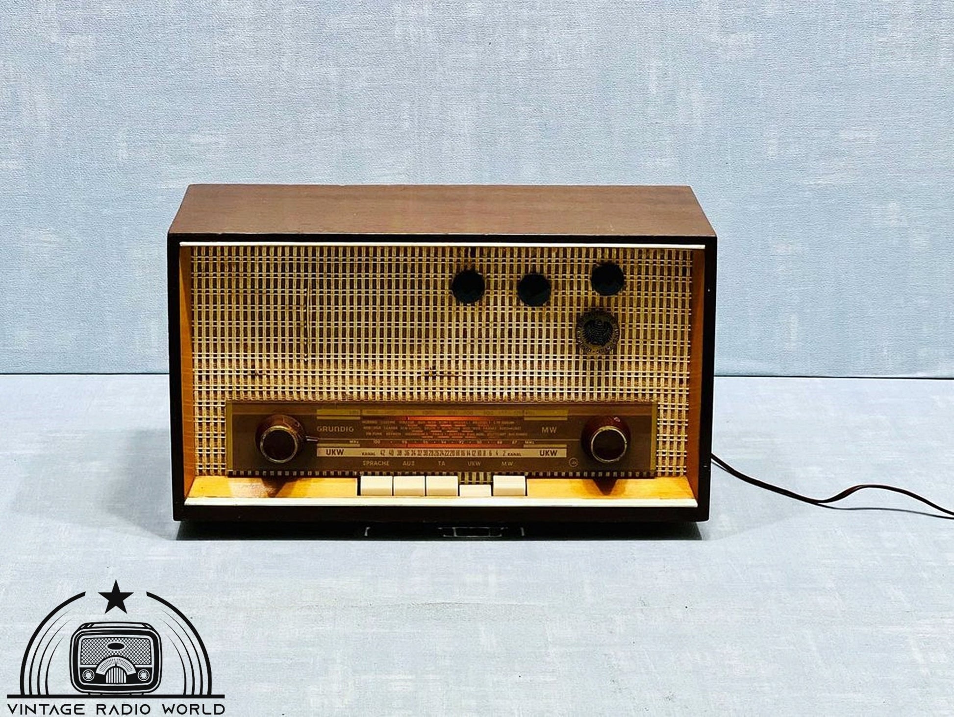 Grundig Type 96 M Radio | Vintage Radio | Orjinal Old Radio | Radio | Lamp Radio | Grundig Radio