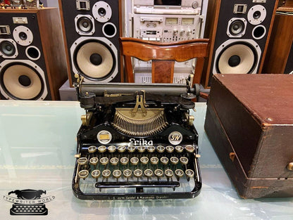 Erika Typewriter| Smoll Typewriter| Antique Typewriter | Working Typewriter | Working Perfectly | Fabulous Gift
