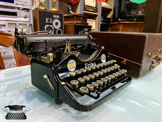 Erika Typewriter| Smoll Typewriter| Antique Typewriter | Working Typewriter | Working Perfectly | Fabulous Gift