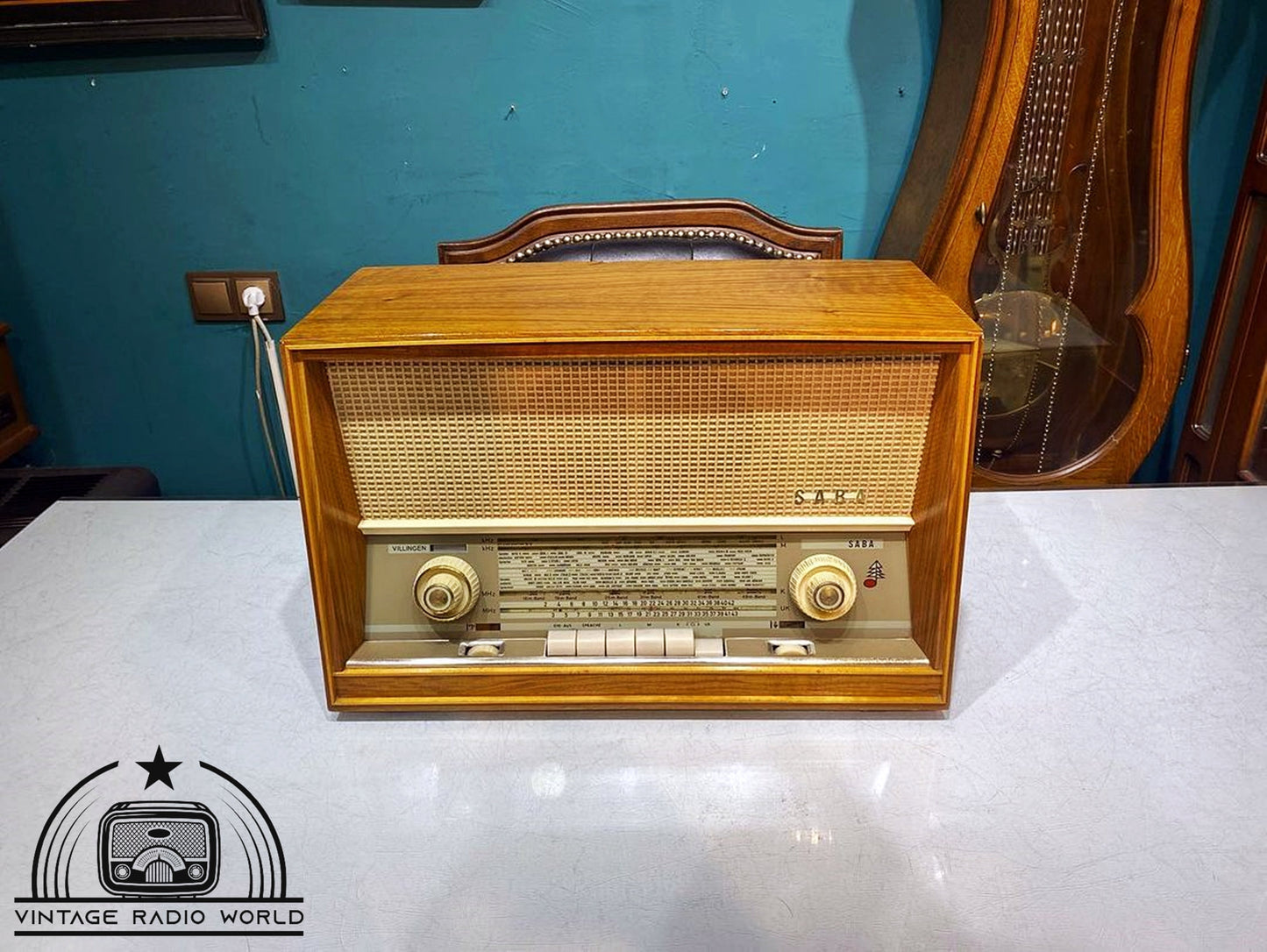 Saba Villigen 11 - Authentic Vintage Radio, Original Classic, SABA Radio - Dive into Nostalgia with Saba Villigen 11