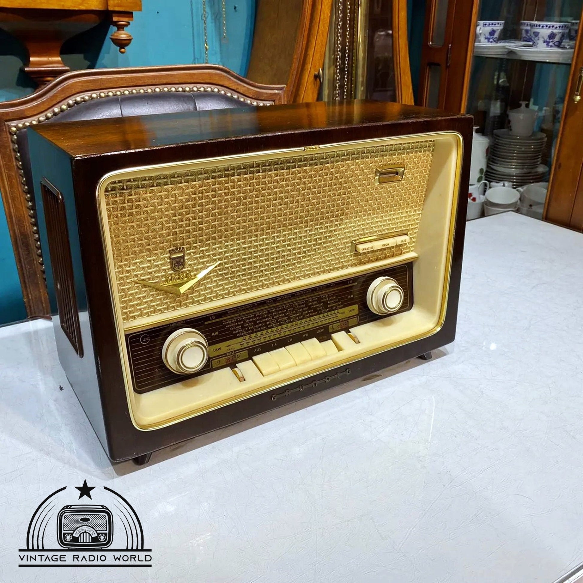 Grundig 1088 | Vintage Radio | Orjinal Old Radio | Radio | Lamp Radio | Grundig 1088 Radio