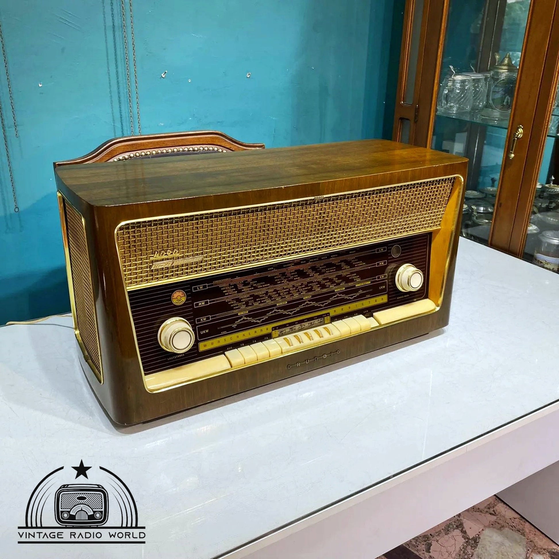 Grundig 4090 | Vintage Radio | Orjinal Old Radio | Radio | Lamp Radio | Grundig 4090 Radio