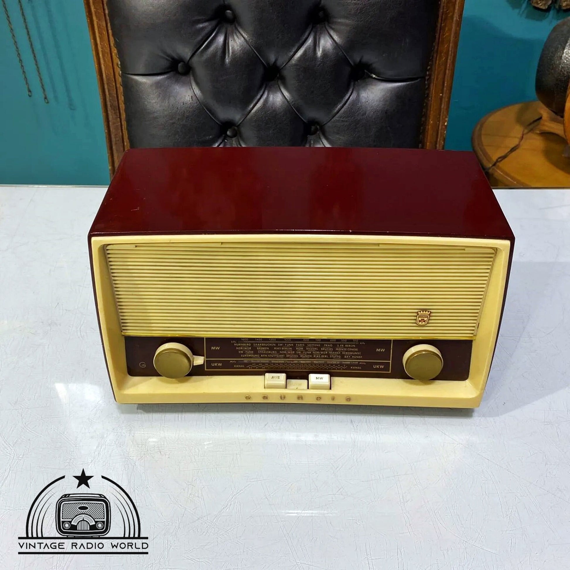Grundig 88 Vintage Radio | Orjinal Old Radio | Lamp Radio